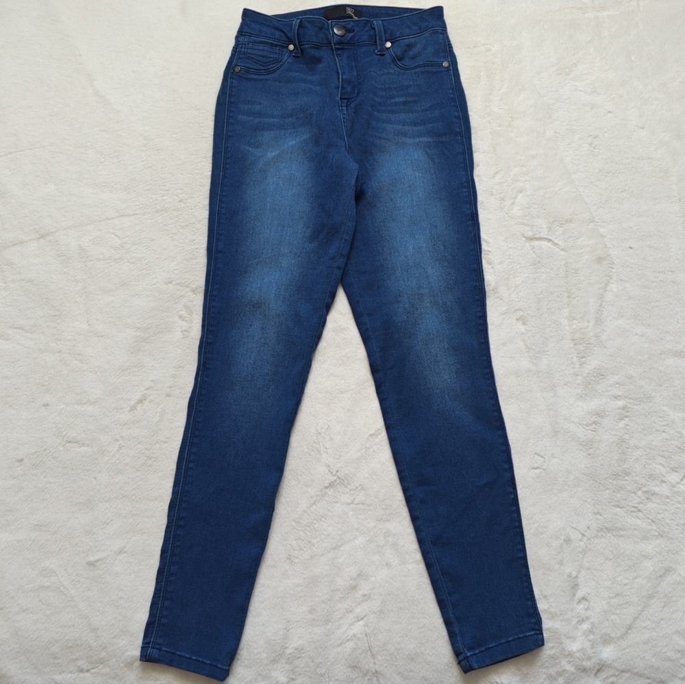 1822 Denim Womens Size 27 High Rise Butter Skinny Jeans Blue Jegging Stretch